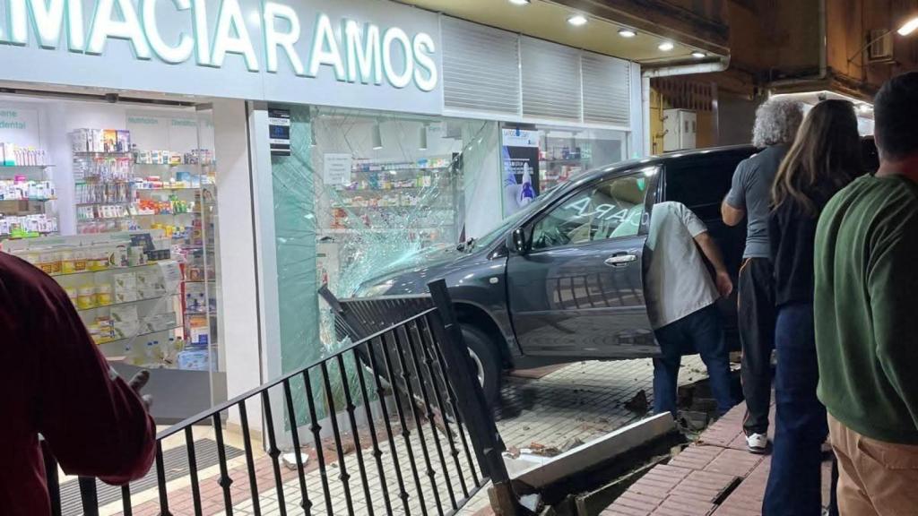 Así quedó el vehículo.