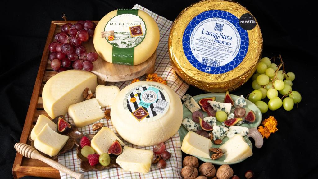 Quesos con Denominación de Origen Protegida en Galicia.