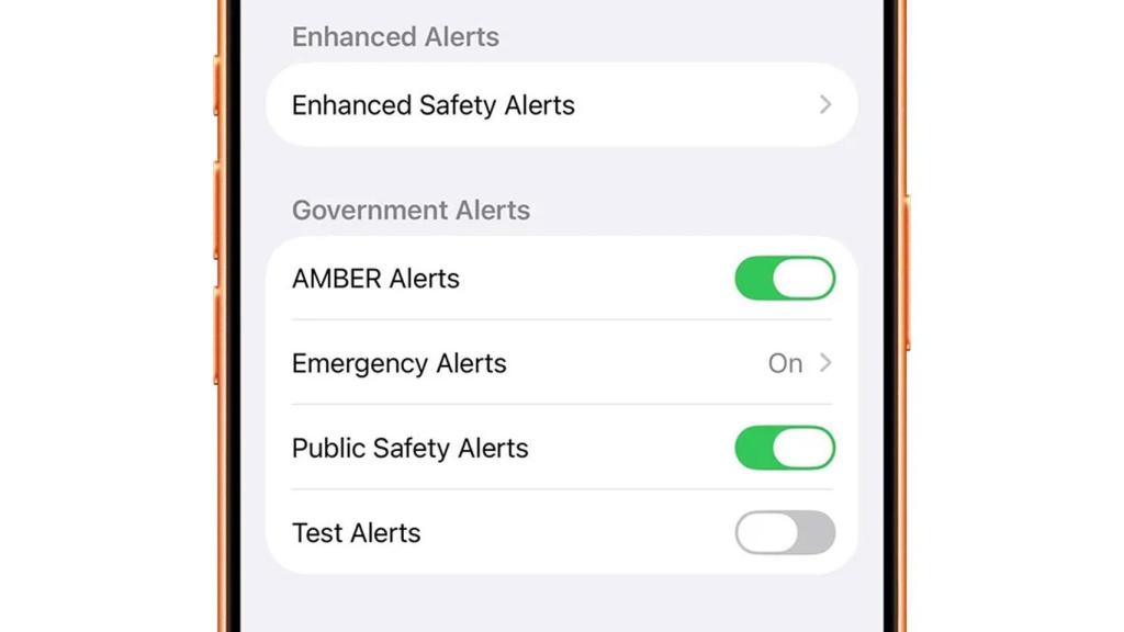 Opción de alertas mejoradas.