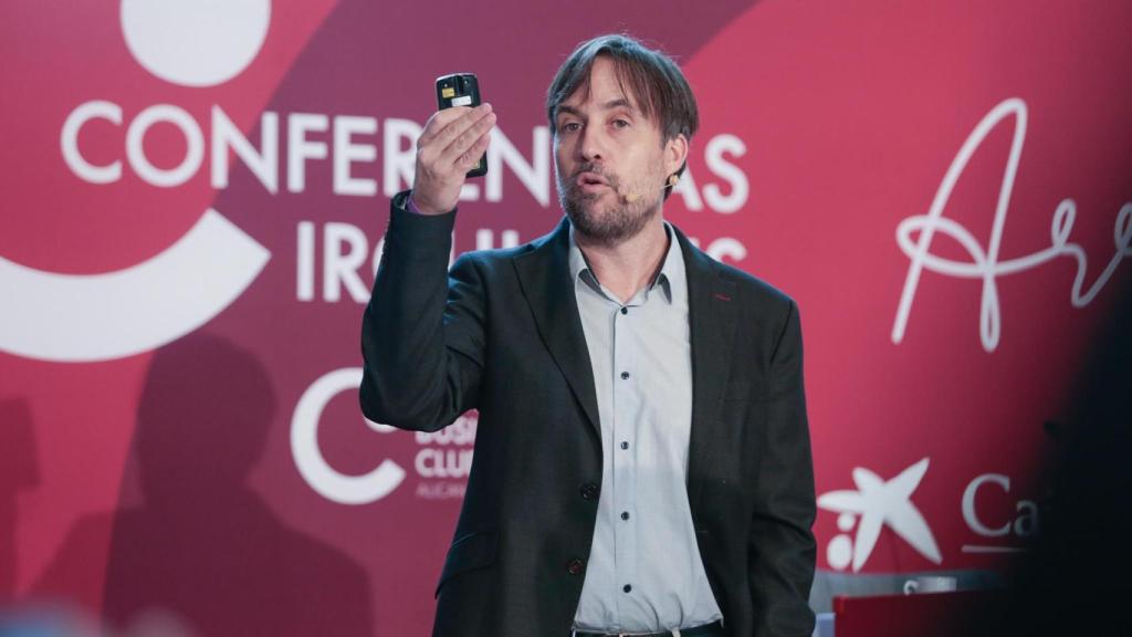 Enrique de Madaria en su conferencia este miércoles en el Cámara Business Club.