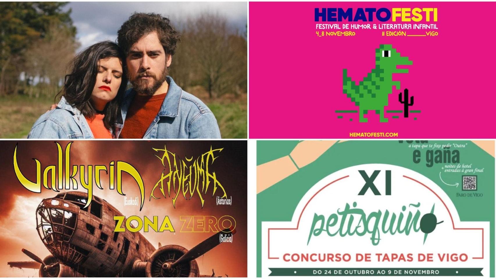 Hematofesti, Escuchando Elefantes y más: Todos los planes que puedes hacer este fin de semana en Vigo