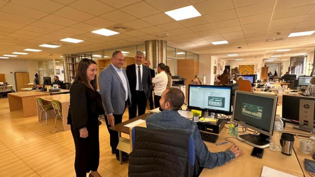 Visita realizada a la reformada Delegación Provincial de Agricultura de Toledo.