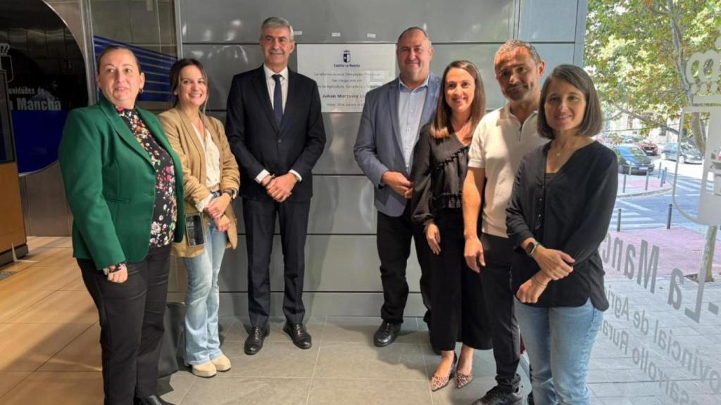 Visita realizada a la reformada Delegación Provincial de Agricultura de Toledo.