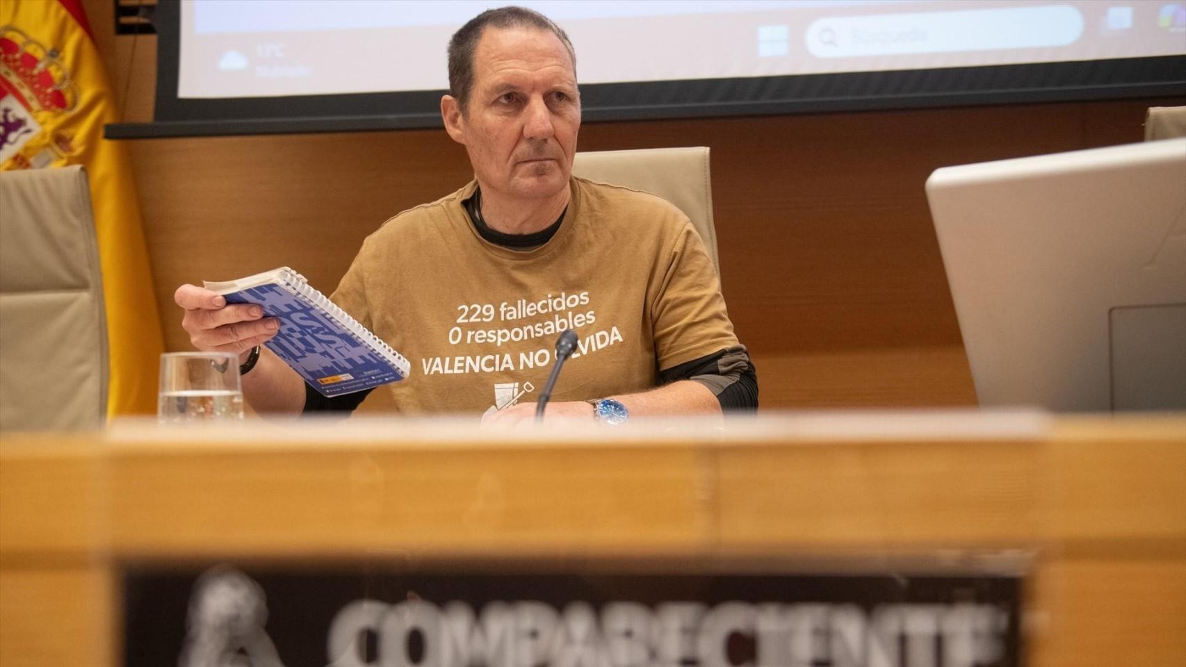 Christian Lesaec durante su comparecencia en la comisión de investigación. Fernando Sánchez / Europa Press