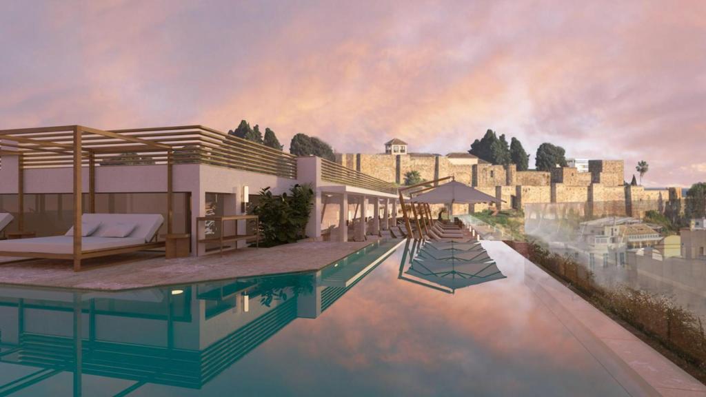 Fotografias de ME Málaga, el nuevo hotel de Meliá en la capital de la Costa del Sol