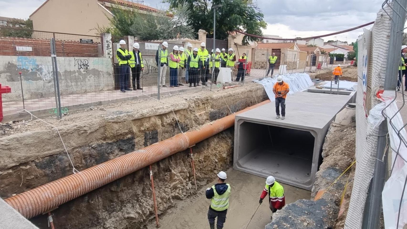 Obras en Cobisa. Foto: JCCM.