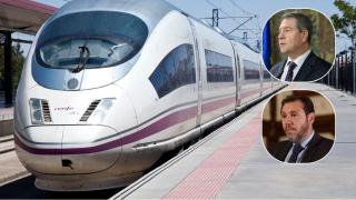 Un tren Avant, Emiliano García-Page y Óscar Puente.