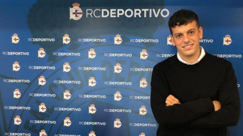 El hasta ahora responsable de captación del Deportivo, Martín Castiñeira.