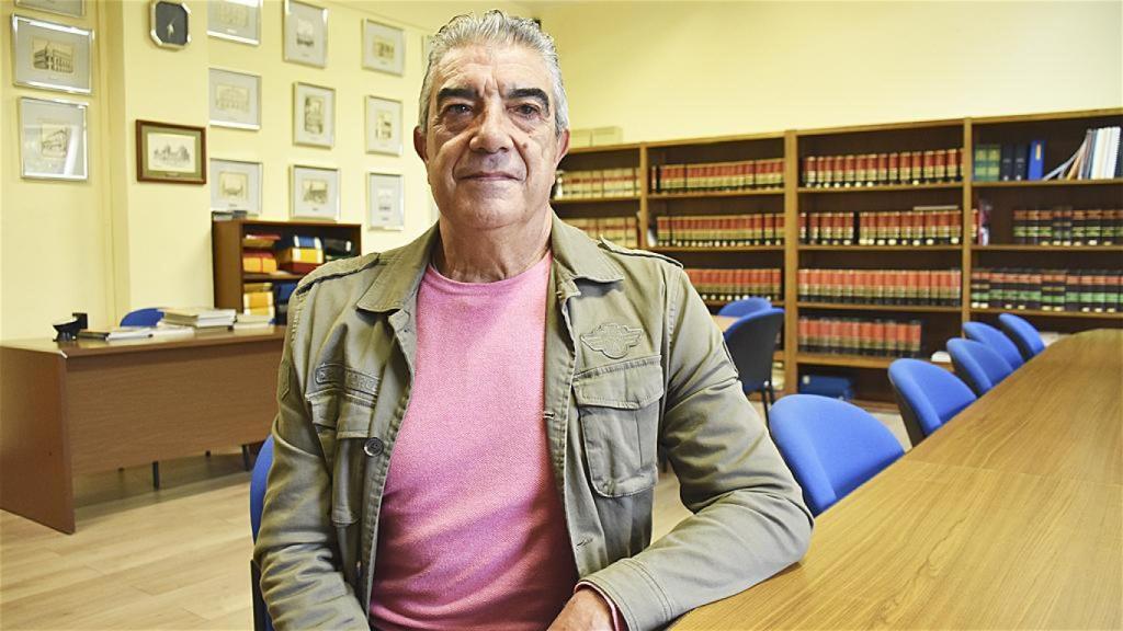 Jesús Aragón Verdugo durante la entrevista con EL ESPAÑOL de Castilla y León