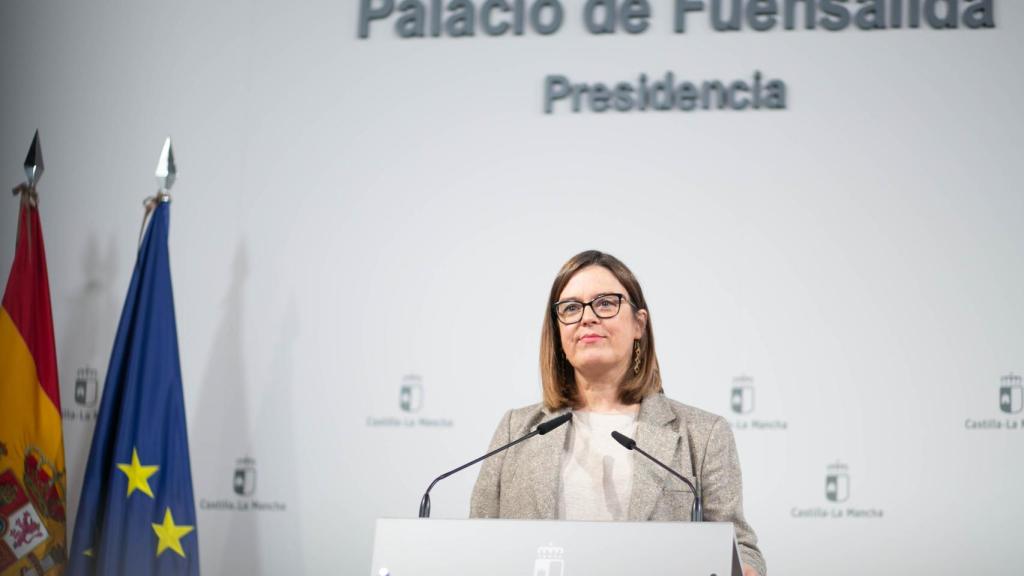 Esther Padilla, consejera portavoz del Gobierno de Castilla-La Mancha. Foto: JCCM.