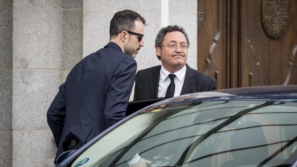 El fiscal general del Estado, Álvaro García Ortiz, a su llegada al Tribunal Supremo, este miércoles.