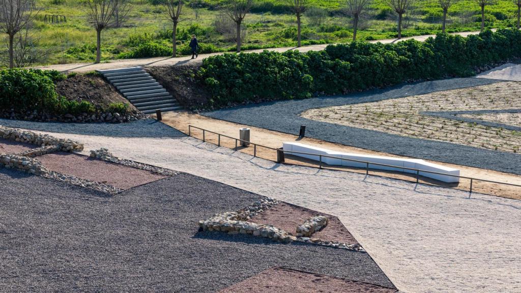 El paseo de las Moreras en la zona de Vega Baja.