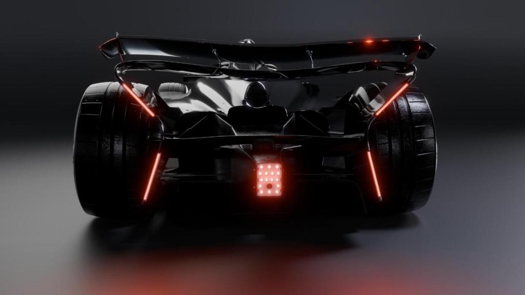 Imagen de estudio del GEN4, el nuevo monoplaza de la Fórmula E