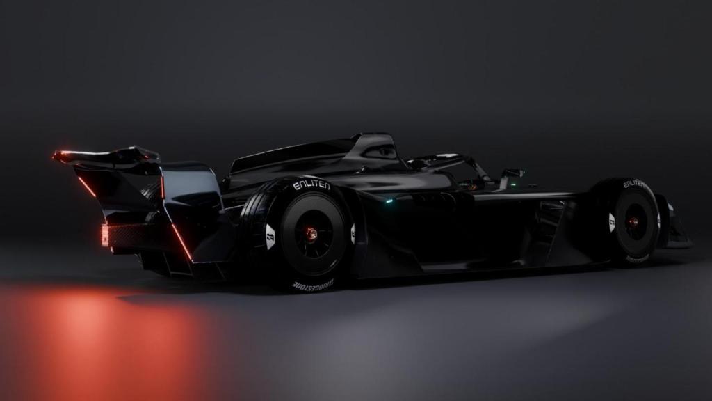 Imagen de estudio del GEN4, el nuevo monoplaza de la Fórmula E