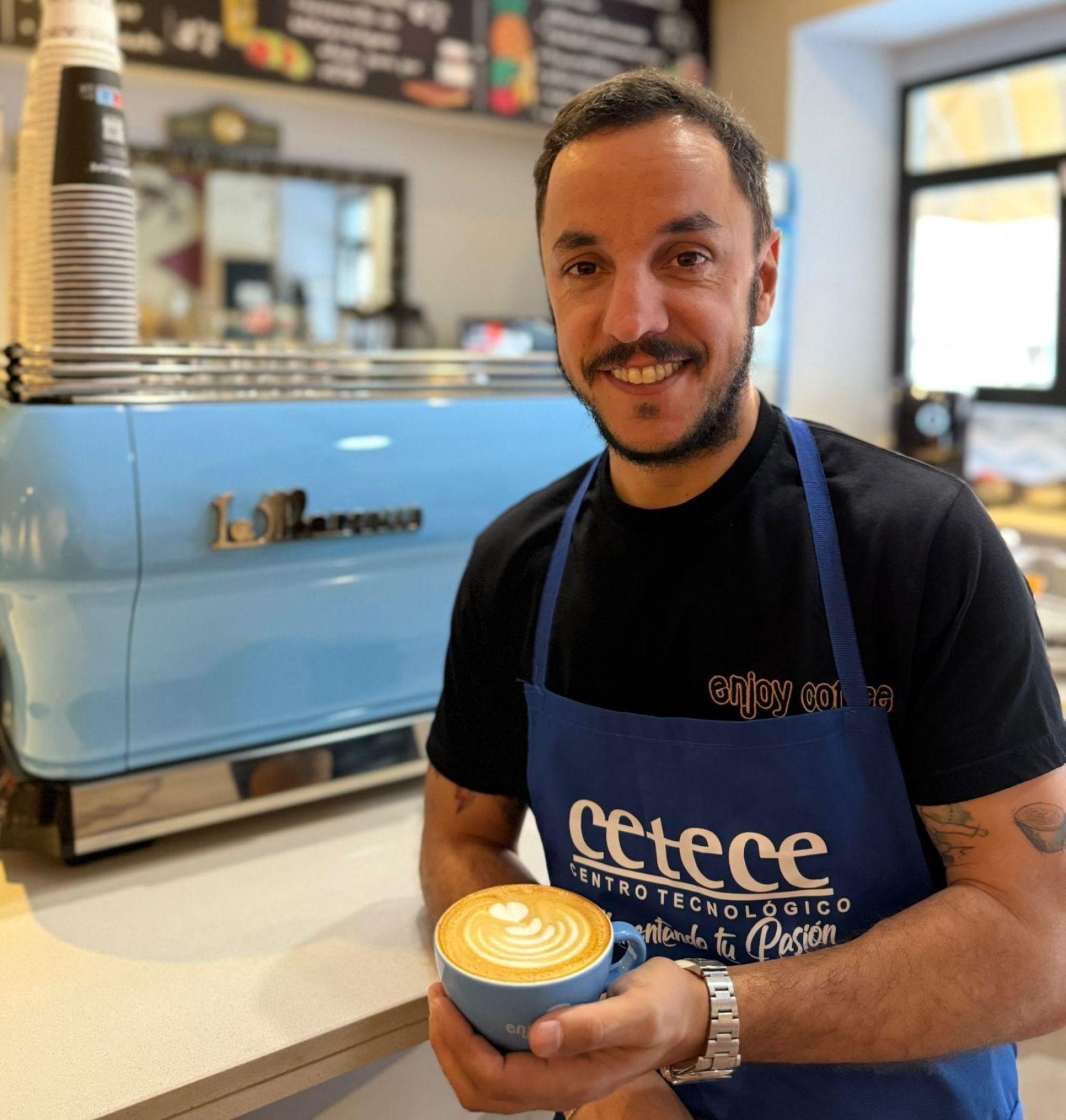 Víctor Chicote, el mejor barista de Castilla y León