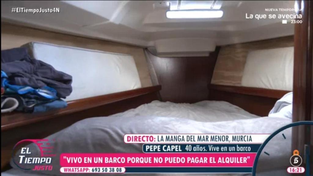 Habitación del barco.