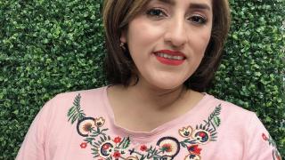 Martha García, cuidadora.