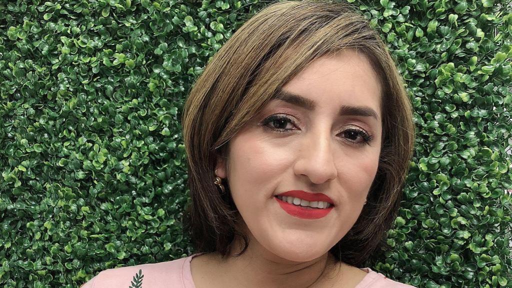 Martha García, cuidadora.