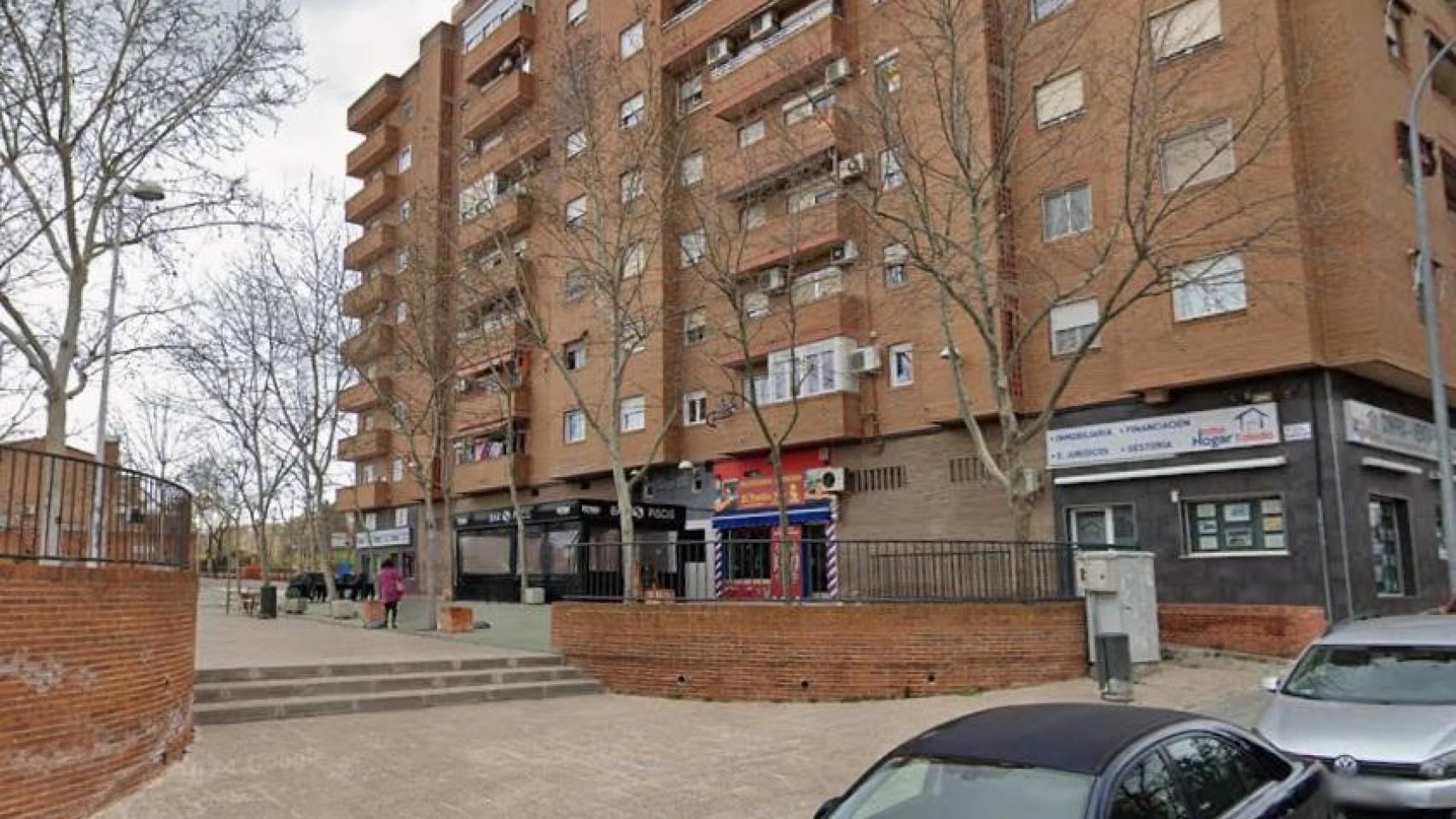 El suceso ocurrió en un bloque de la calle Río Cascajoso.