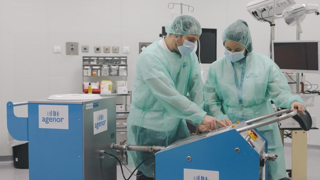 Trabajadores de Agenor.