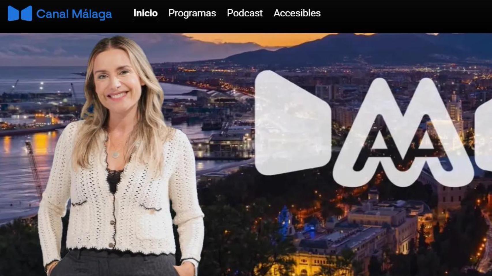 Imagen de la web de Canal Málaga.