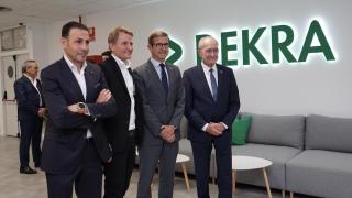 Fernando Hardasmal, Peter Laursen, Jorge Paradela y Francisco de la Torre en la presentación.