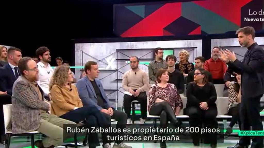 Rubén Zaballos durante su intervención.