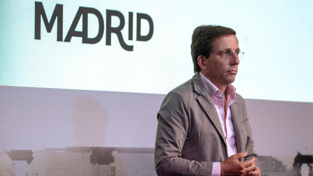 El alcalde de Madrid, José Luis Martínez-Almeida, durante un acto oficial.