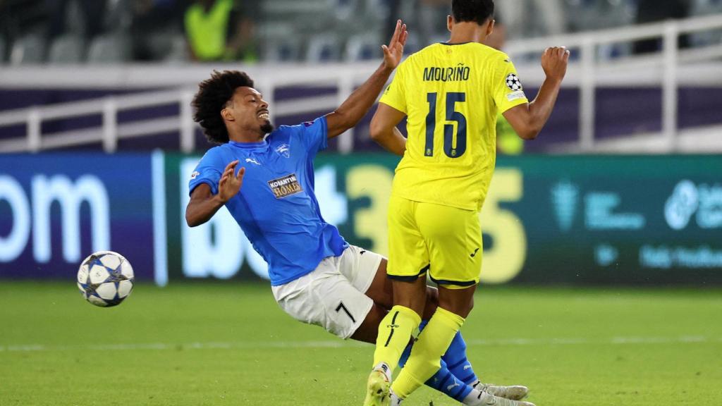 Mouriño, durante el partido contra el Pafos.