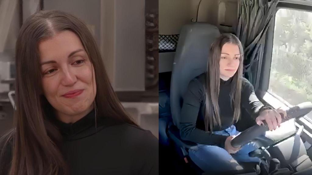 Nadia Nicolino, camionera.