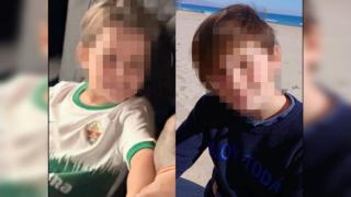 Francisco, de 5 años, y Daniel, de 10 años, los menores sustraídos por su madre en Torrevieja.