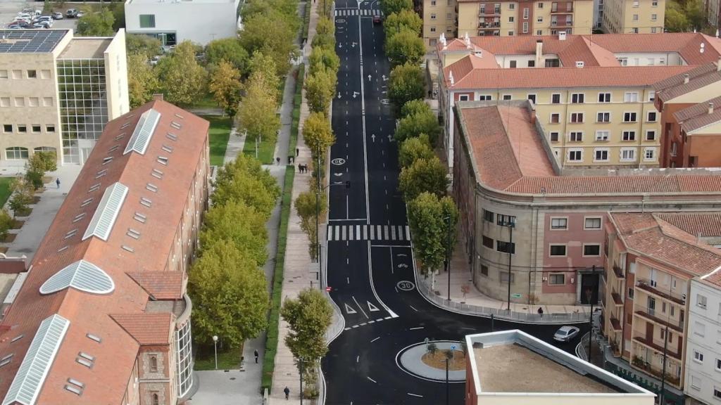 Resultado de la humanización de la avenida Requejo (Zamora)