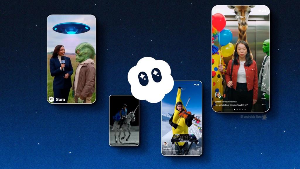 Fotomontaje inspirado en Sora