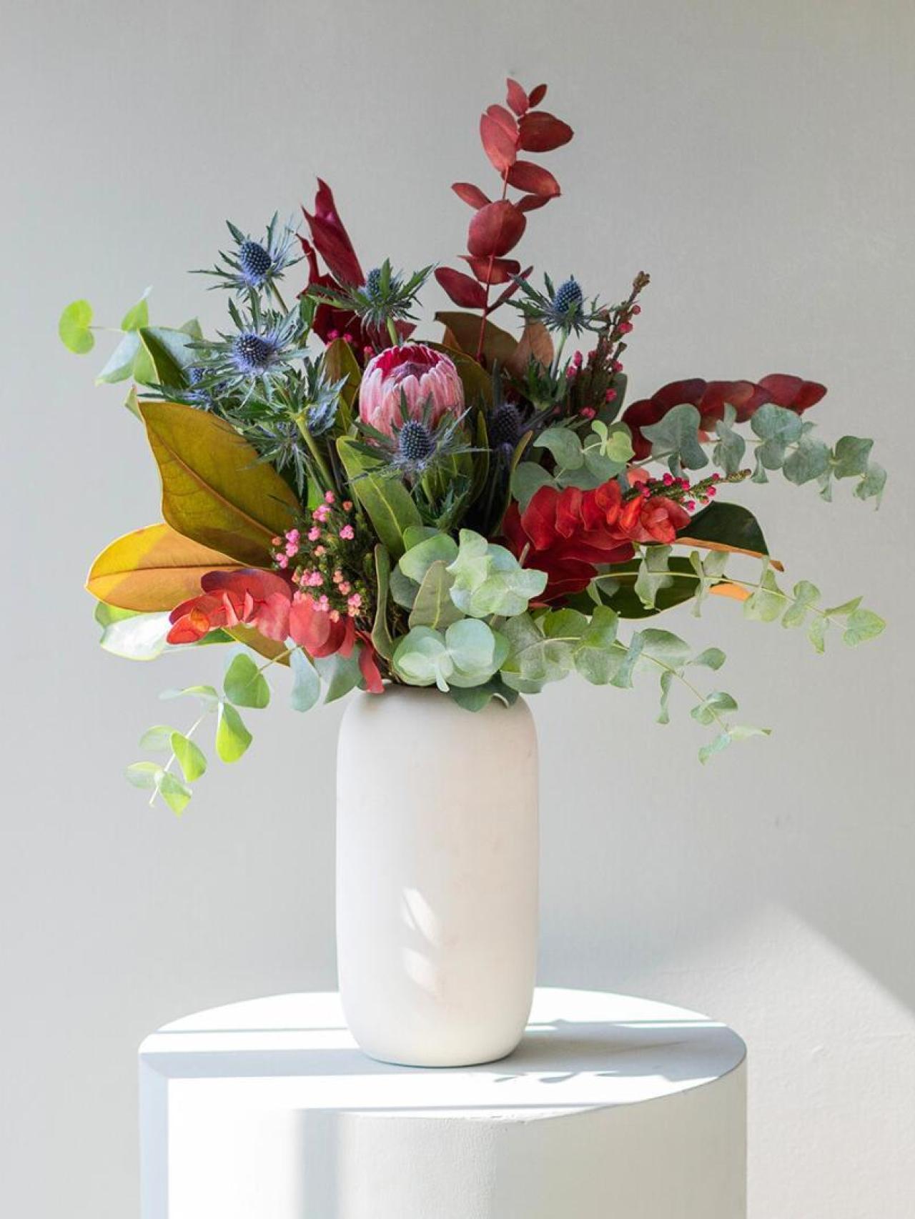 Selección de flores de otoño de la tienda especializada en ramos y plantas Colvin. El precio de la propuesta es de 34,99 euros.