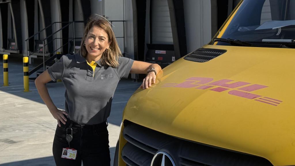 Ana Cristina Escobar, mánager de Operaciones en el nuevo Hub de DHL en Barcelona.