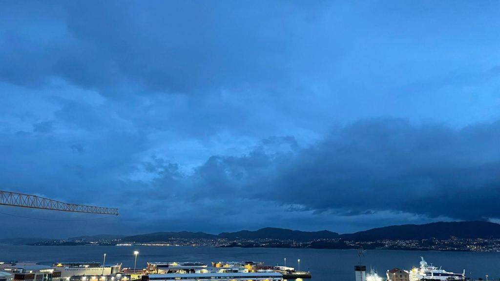Imagen de la ría de Vigo a 5 de noviembre de 2025.