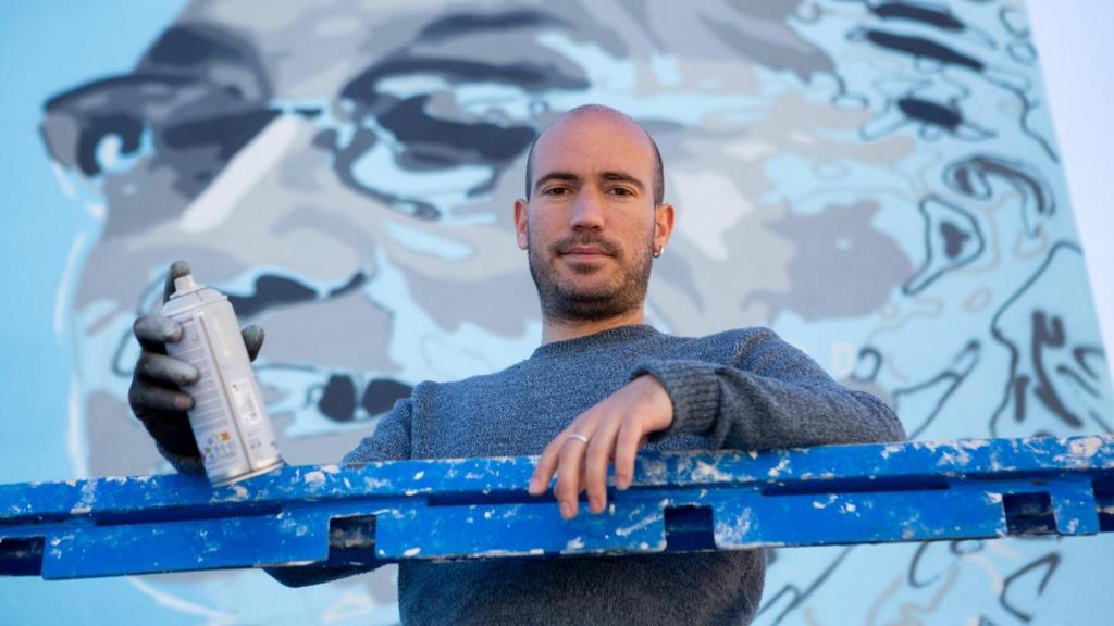 Pablo Zárate, grafitero.