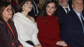La reina Letizia, entre los asistentes al acto de entrega de los Premios Nacionales de Innovación y Diseño.