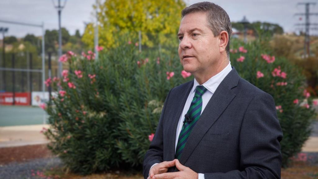 El presidente de Castilla-La Mancha, Emiliano García-Page.