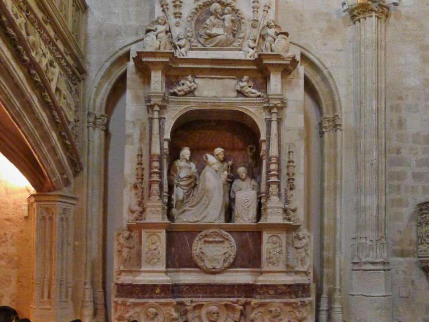 El sepulcro de Diego de Avellaneda, en el Museo Nacional de Escultura de Valladolid