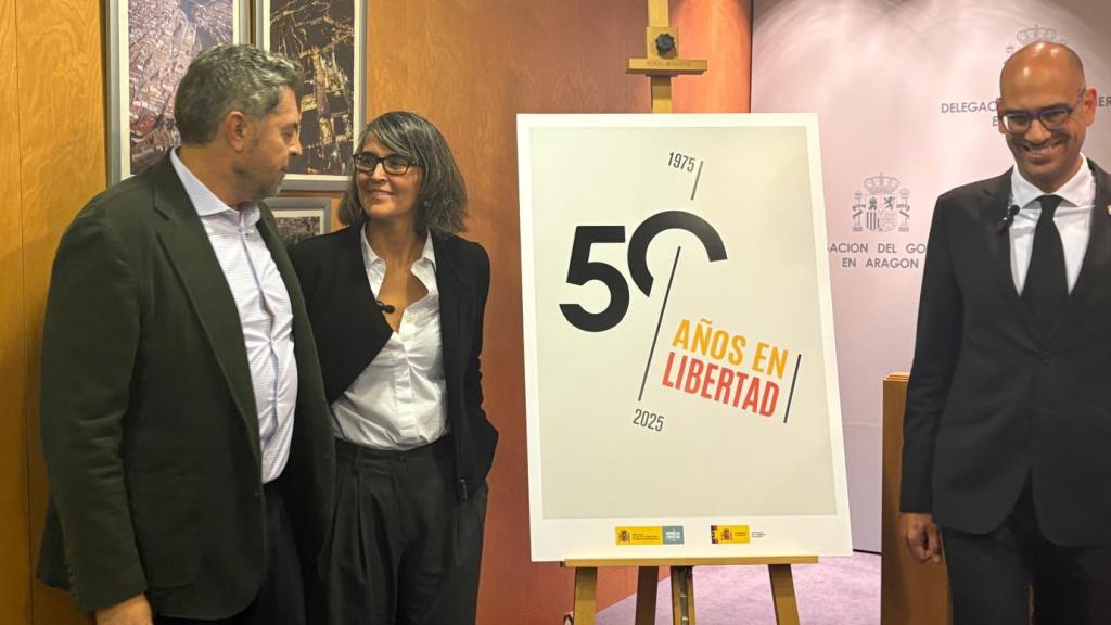 Presentación de las actividades '50 años de España en libertad' este jueves en Zaragoza