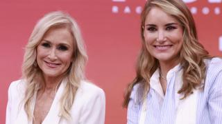 Cristina Cifuentes y Alba Carrillo forman pareja en 'Hasta el fin del mundo'.