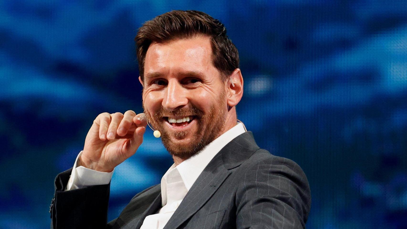 Leo Messi, en el America Business Forum
