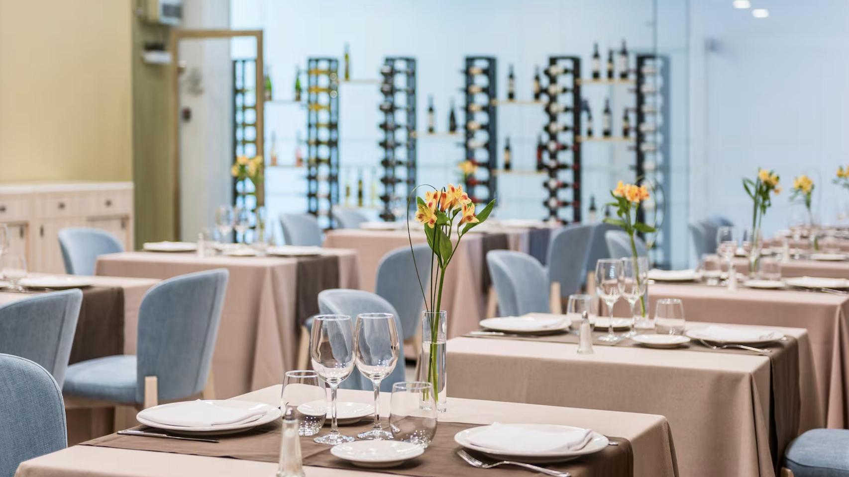 Interior del Restaurante El Infantado en el Hotel Guadalajara & Conference Center Affiliated by Meliá