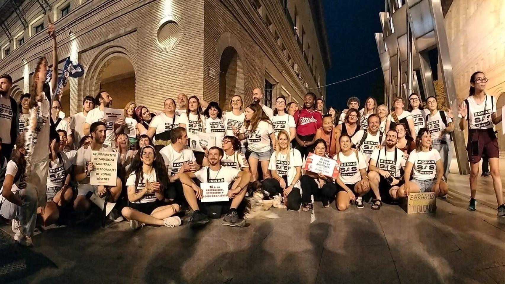 Trabajadores de las Zonas Jóvenes.