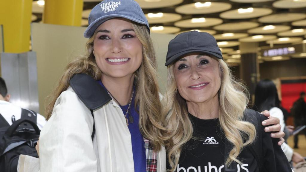 Alba Carrillo y Cristina Cifuentes, en su regreso de las grabaciones del programa.