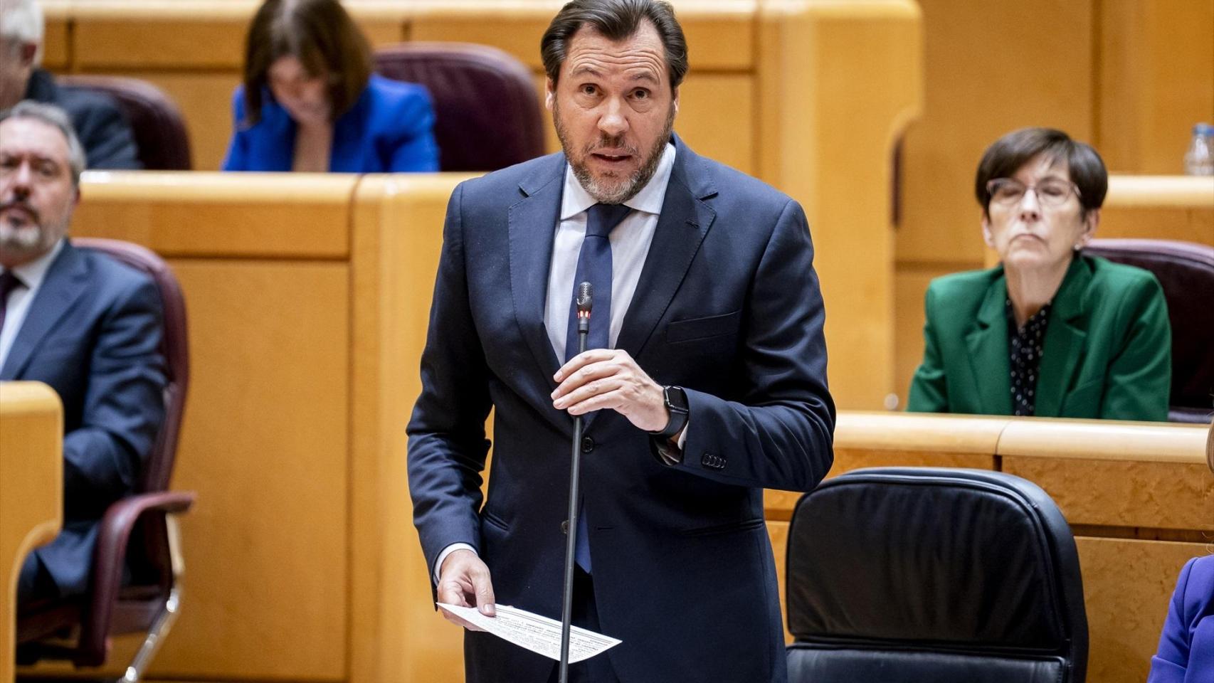 EL ministro de Transportes y Movilidad Sostenible, Óscar Puente.