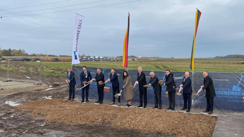 Inicio de la construcción de la nueva fábrica de munición de Rheinmetall en Lituania