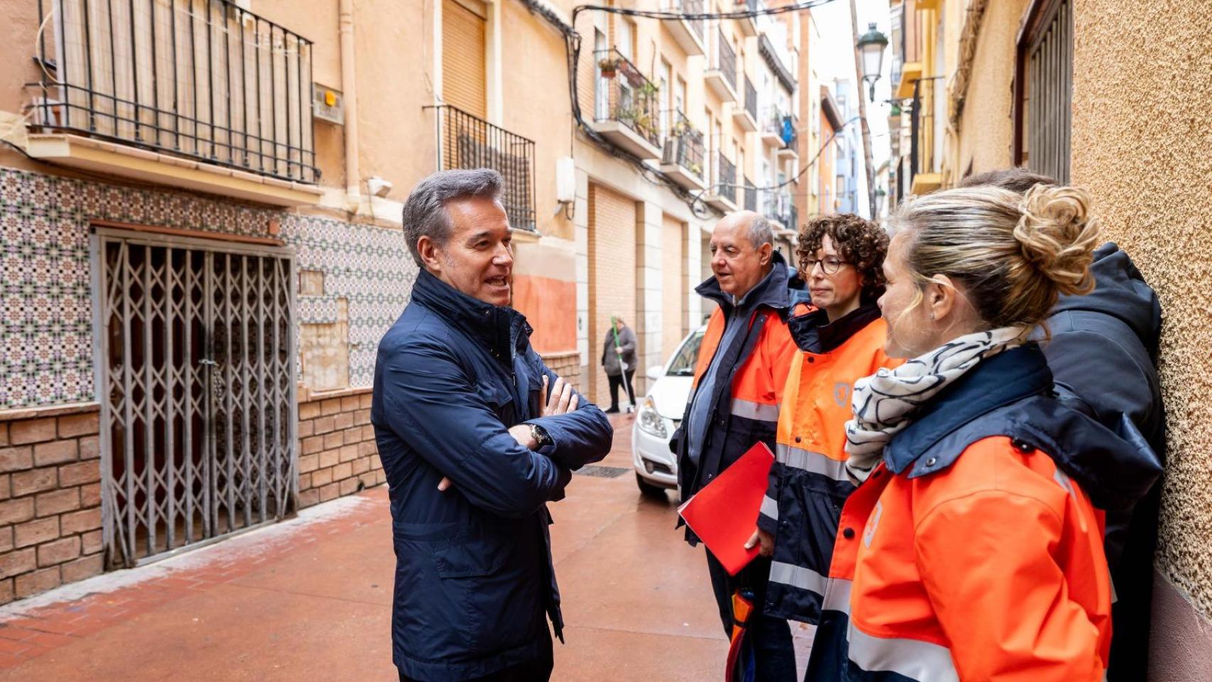 Víctor Serrano en la presentación del plan Especial de Inspección de Edificios.