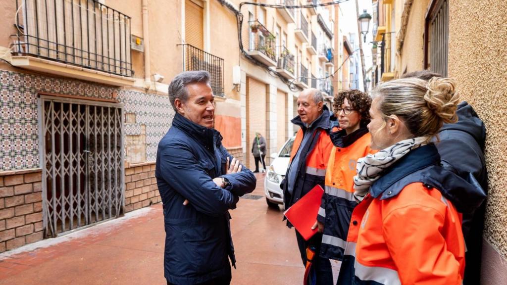 Víctor Serrano en la presentación del plan Especial de Inspección de Edificios.